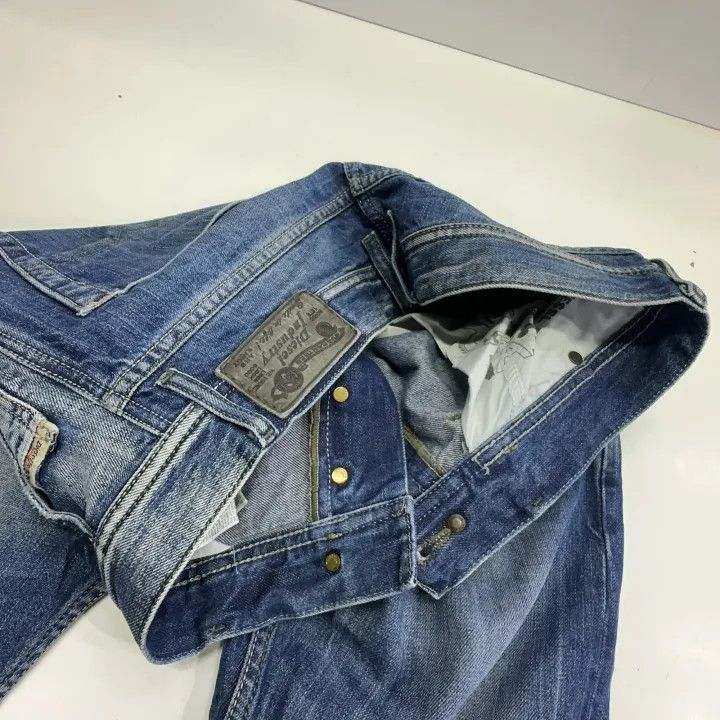 Diesel Diesel Casual Denim Straight-Leg Jeans 0079 Size US 30 / EU 46 - 8 Thumbnail