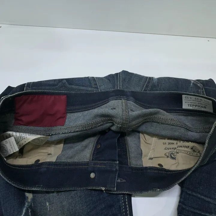 Diesel Diesel Casual Fashionable Blue Jeans 0079 Size US 33 - 6 Thumbnail