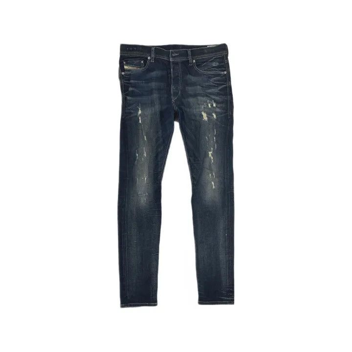 Diesel Diesel Casual Fashionable Blue Jeans 0079 Size US 33 - 2 Thumbnail