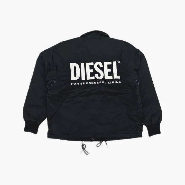 Diesel Diesel Black Casual Button-up Jacket 0079 Size US M / EU 48-50 / 2 - 3 Thumbnail
