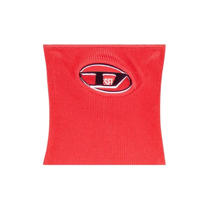 Diesel Diesel Red Logo Cutout Strapless Top 0079 Size US S / EU 44-46 / 1 - 2 Thumbnail