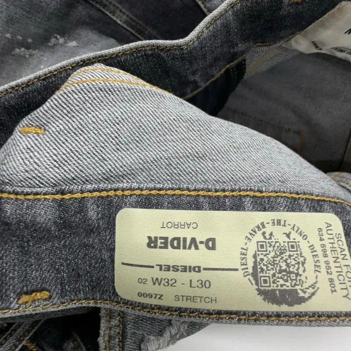 Diesel Diesel Casual Fashionable Denim Pants 0079 Size US 32 / EU 48 - 4 Thumbnail