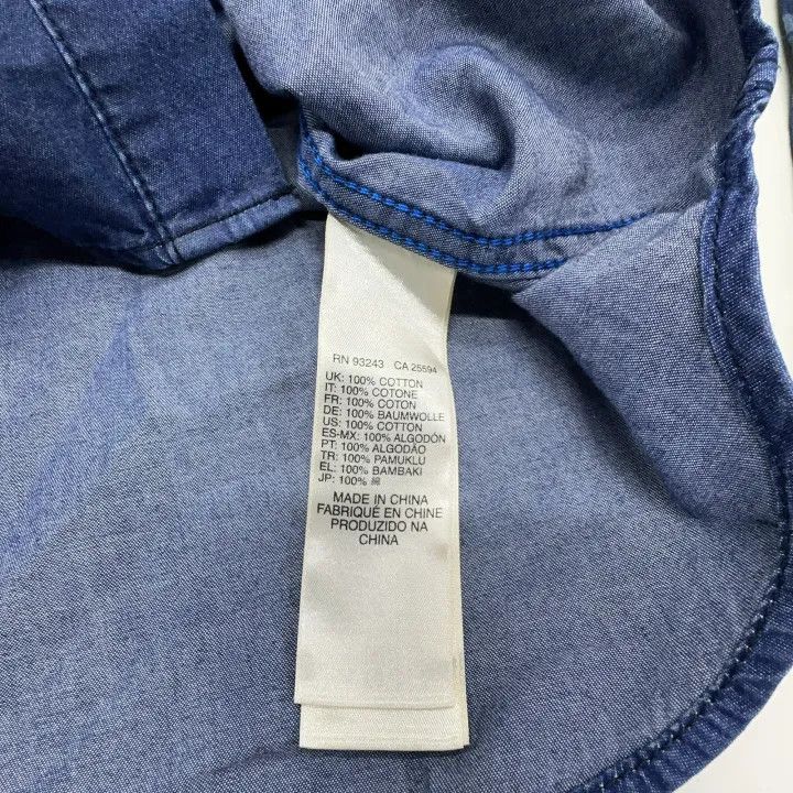 Diesel Diesel Casual Long Sleeve Button-Up Shirt 0079 Size US S / EU 44-46 / 1 - 6 Thumbnail