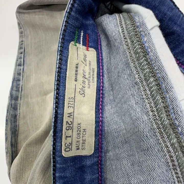 Diesel Diesel Slim Fit Denim Pants 0079 Size US 26 / EU 42 - 4 Thumbnail