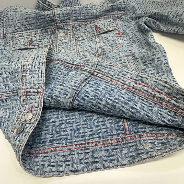 Diesel Diesel Blue Denim Jacket for Men 0079 Size US L / EU 52-54 / 3 - 10 Thumbnail