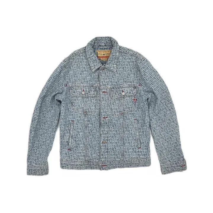 Diesel Diesel Blue Denim Jacket for Men 0079 Size US L / EU 52-54 / 3 - 2 Thumbnail