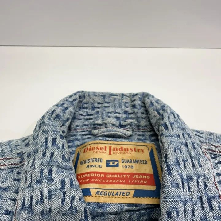 Diesel Diesel Blue Denim Jacket for Men 0079 Size US L / EU 52-54 / 3 - 4 Thumbnail