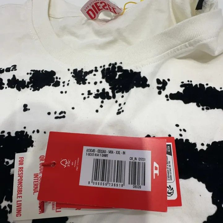 Diesel Diesel SS25 Graphic Tee for Men and Women 0079 Size US XXL / EU 58 / 5 - 4 Thumbnail