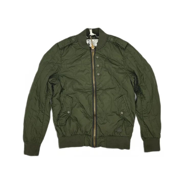Diesel Diesel Casual Solid Zip Jacket 0079 Size US S / EU 44-46 / 1 - 2 Thumbnail