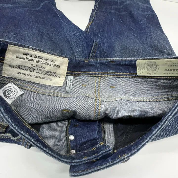 Diesel Diesel Stylish Casual Denim Pants 0079 Size US 29 - 8 Thumbnail