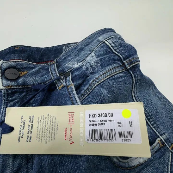 Diesel Diesel Casual Stylish Denim Pants 0079 Size US 27 - 6 Thumbnail