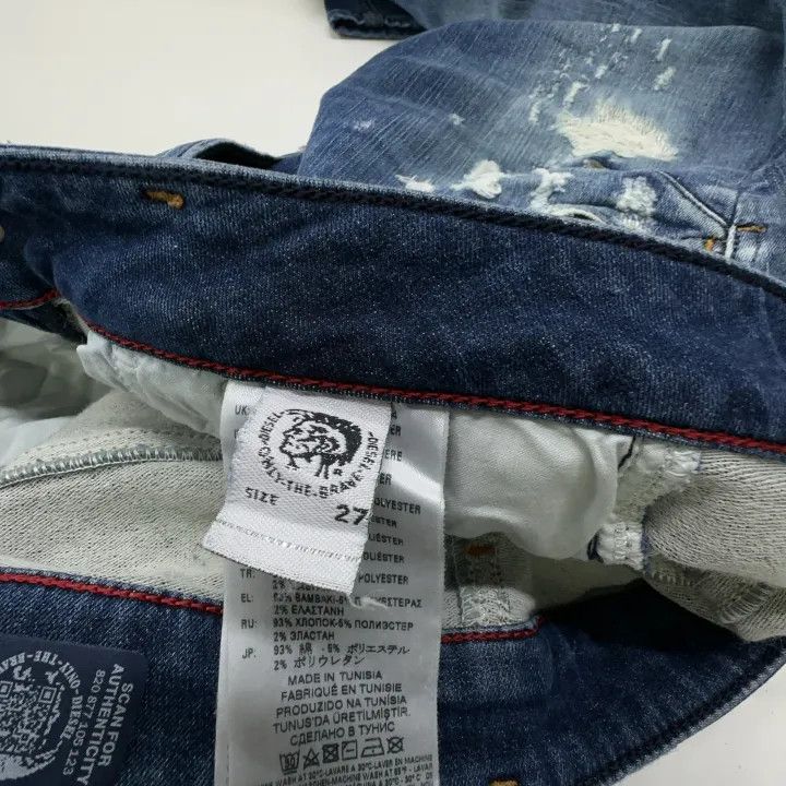 Diesel Diesel Casual Stylish Denim Pants 0079 Size US 27 - 4 Thumbnail
