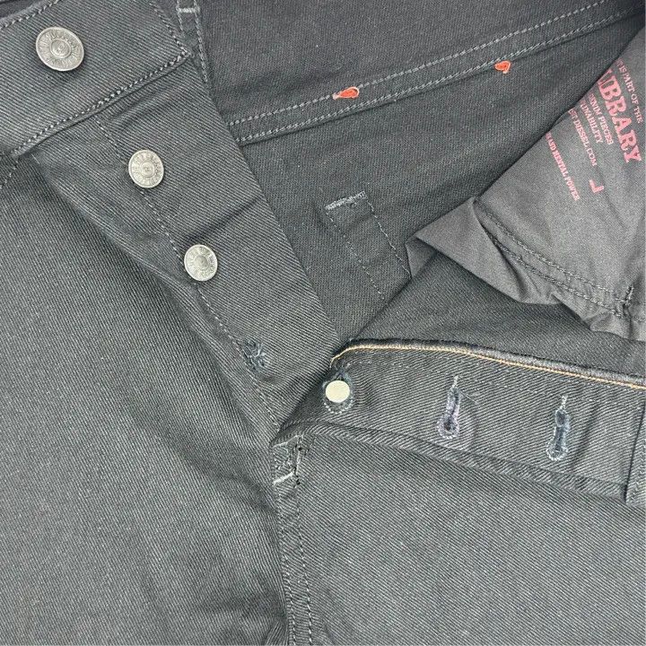 Diesel Diesel D-Fining Black Slim Fit Jeans for Men 0079 Size US 31 - 4 Thumbnail