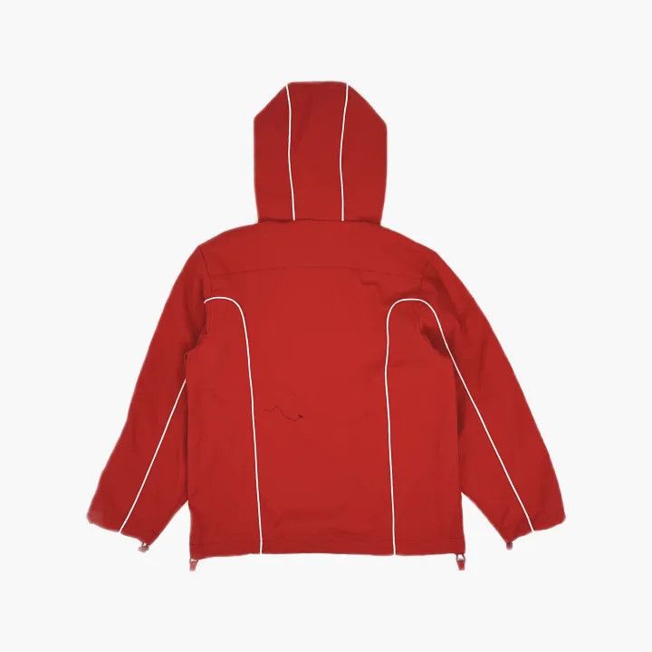 Diesel Diesel FW22 Red Zip-Up Hooded Jacket 0079 Size US S / EU 44-46 / 1 - 3 Thumbnail