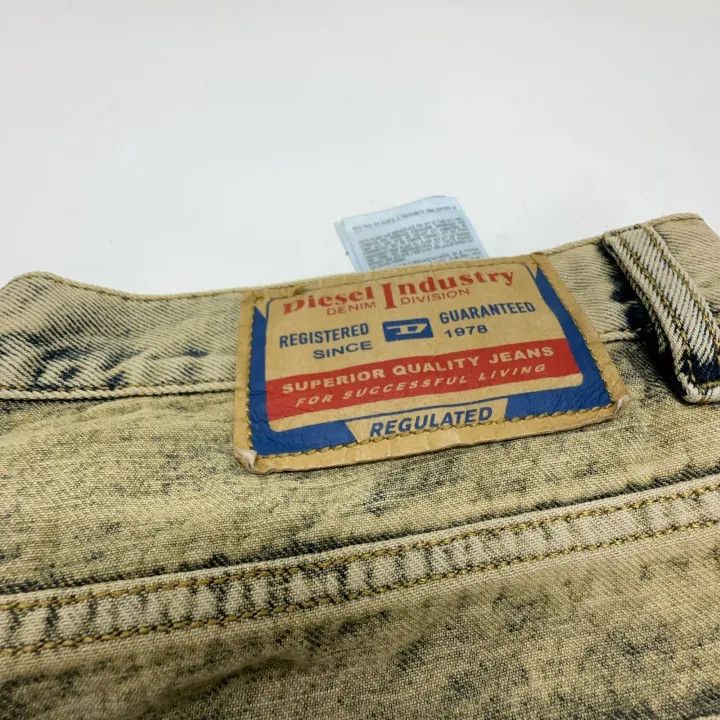 Diesel Diesel SS23 Men's Bleached Straight Pants 0079 Size US 32 / EU 48 - 6 Thumbnail