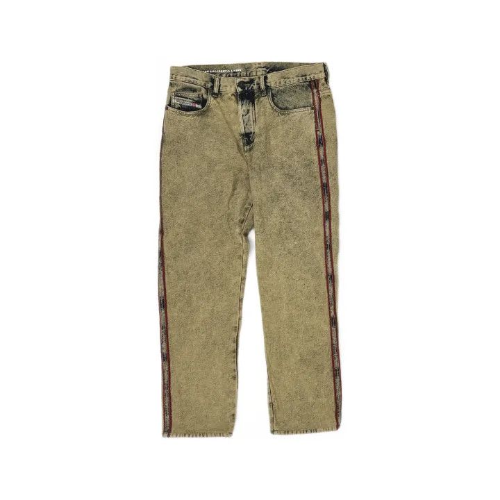 Diesel Diesel SS23 Men's Bleached Straight Pants 0079 Size US 32 / EU 48 - 2 Thumbnail