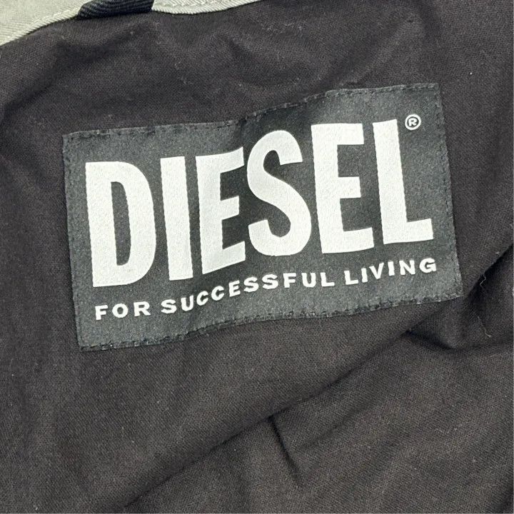 Diesel Diesel Gray Logo Long Sleeve Jacket 0079 Size US S / EU 44-46 / 1 - 3 Thumbnail