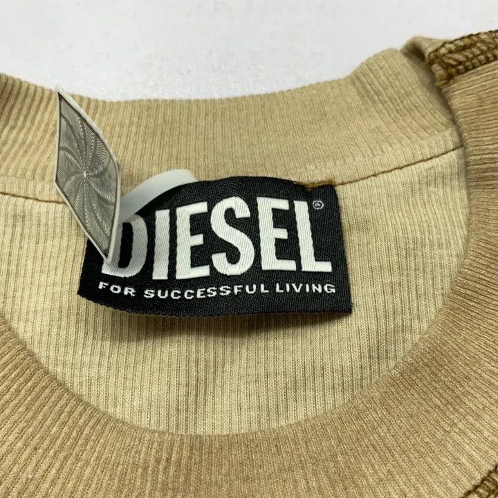 Diesel Diesel Brown Short Sleeve T-Shirt 0079 Size US S / EU 44-46 / 1 - 2 Thumbnail