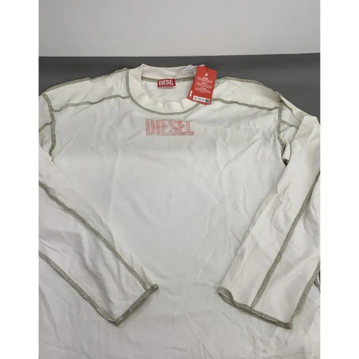 Diesel Diesel Soft Long Sleeve Cotton T-Shirt 0079 Size US S / EU 44-46 / 1 - 4 Thumbnail
