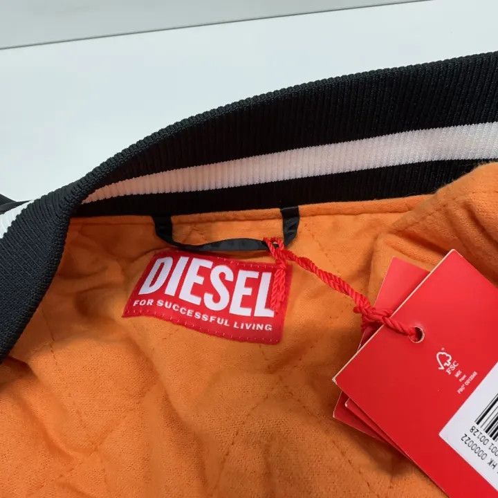 Diesel Diesel Black Long Sleeve Baseball Jacket 0079 Size US M / EU 48-50 / 2 - 6 Thumbnail