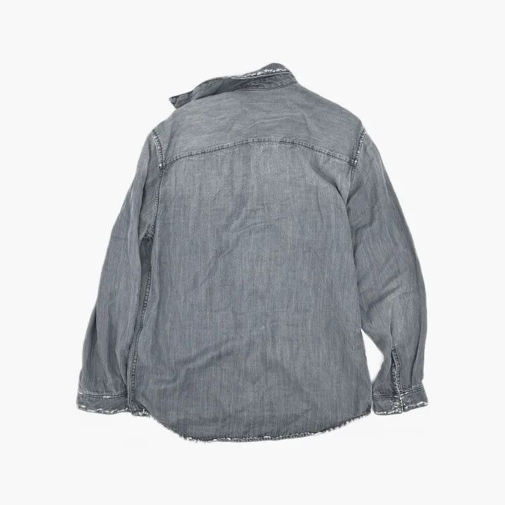 Diesel Diesel SS23 Embroidered Logo Long Sleeve Shirt 0079 Size US S / EU 44-46 / 1 - 3 Thumbnail