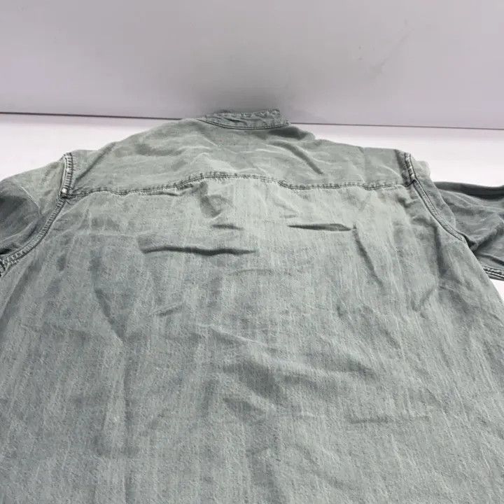 Diesel Diesel SS23 Embroidered Logo Long Sleeve Shirt 0079 Size US S / EU 44-46 / 1 - 14 Thumbnail