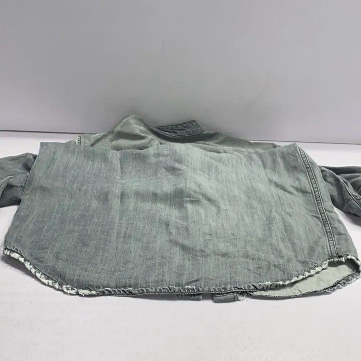 Diesel Diesel SS23 Embroidered Logo Long Sleeve Shirt 0079 Size US S / EU 44-46 / 1 - 15 Thumbnail
