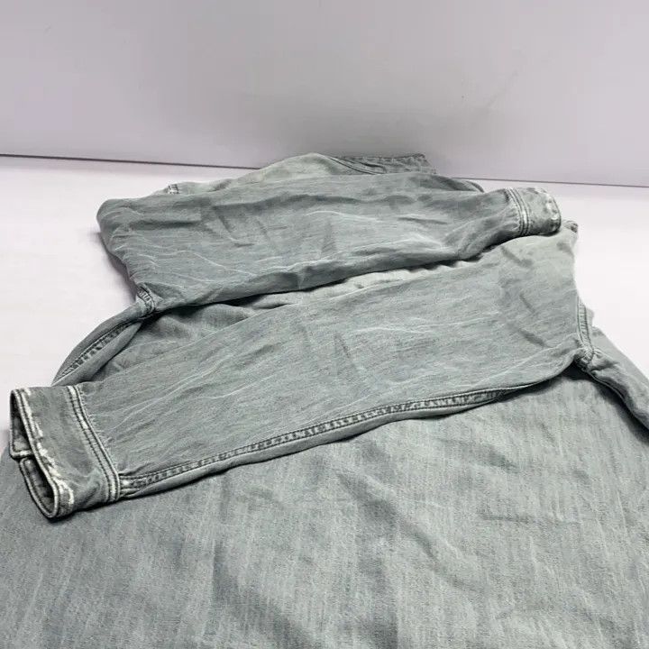 Diesel Diesel SS23 Embroidered Logo Long Sleeve Shirt 0079 Size US S / EU 44-46 / 1 - 16 Thumbnail