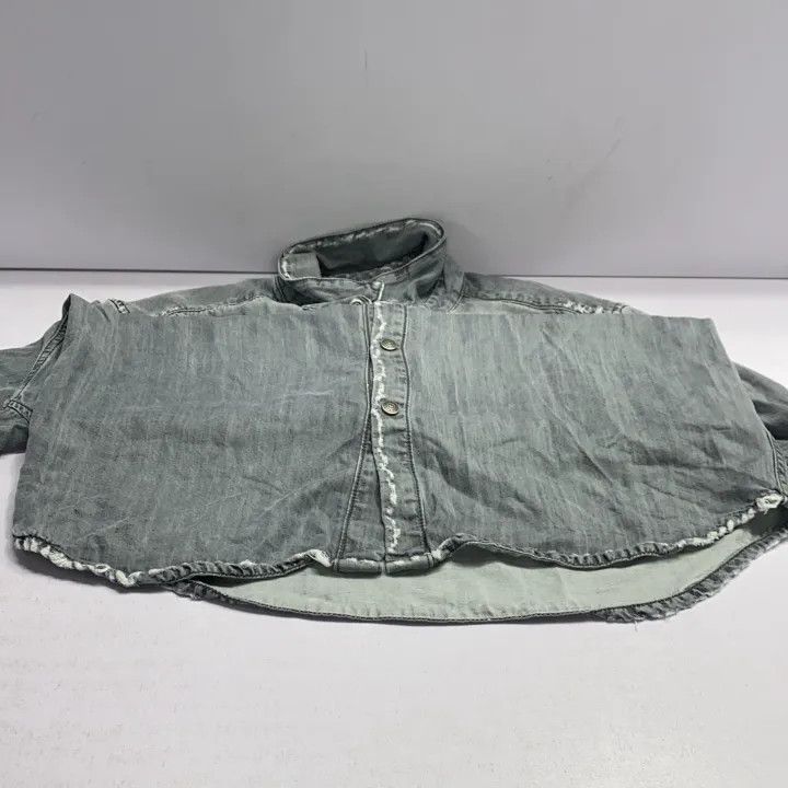 Diesel Diesel SS23 Embroidered Logo Long Sleeve Shirt 0079 Size US S / EU 44-46 / 1 - 12 Thumbnail