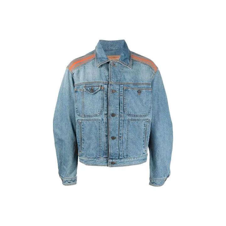 Diesel Diesel Blue Denim Jacket for Men 0079 Size US L / EU 52-54 / 3 - 2 Thumbnail