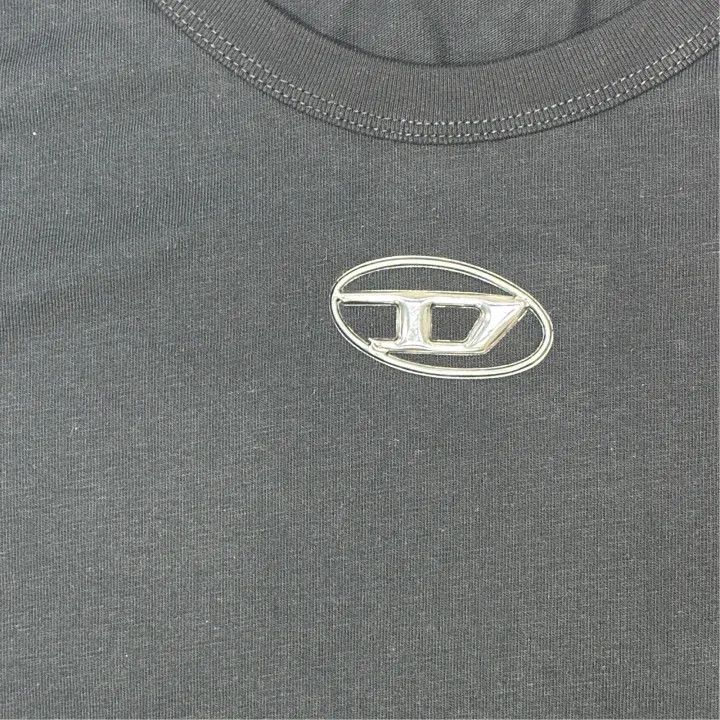 Diesel DIESEL Men's Logo Print Black T-Shirt 0079 Size US L / EU 52-54 / 3 - 5 Thumbnail
