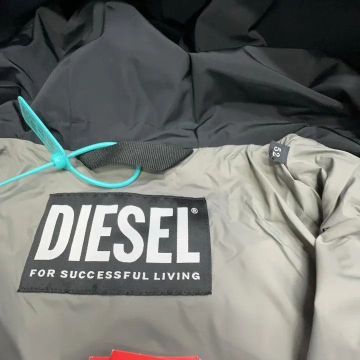 Diesel Diesel Colorful Logo Hooded Jacket for Men 0079 Size US L / EU 52-54 / 3 - 2 Thumbnail