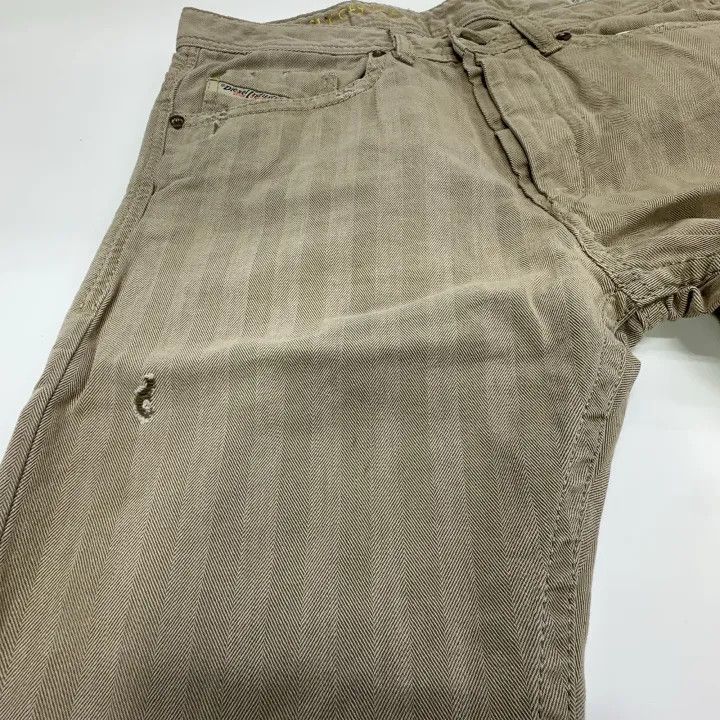 Diesel Diesel Casual Khaki Straight Pants 0079 Size US 29 - 7 Thumbnail