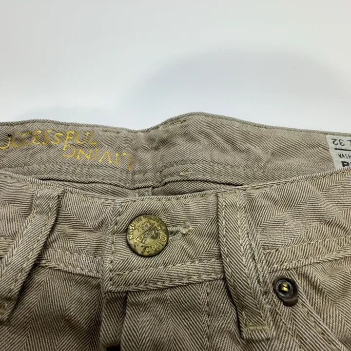 Diesel Diesel Casual Khaki Straight Pants 0079 Size US 29 - 9 Thumbnail