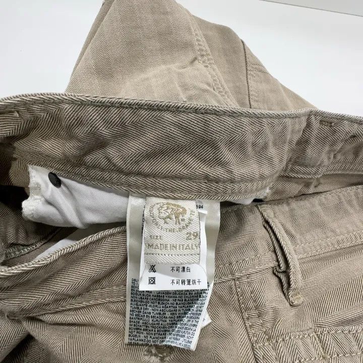 Diesel Diesel Casual Khaki Straight Pants 0079 Size US 29 - 4 Thumbnail