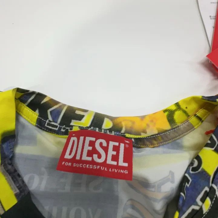 Diesel Diesel Multicolor Graphic Print T-Shirt 0079 Size US S / EU 44-46 / 1 - 6 Thumbnail
