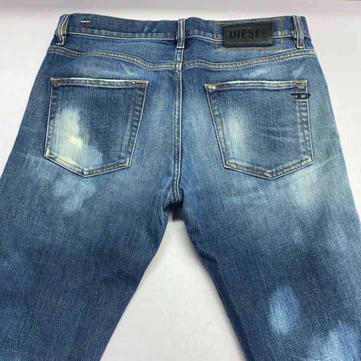 Diesel Diesel Slim Fit Stylish Denim Jeans 0079 Size US 31 - 12 Thumbnail
