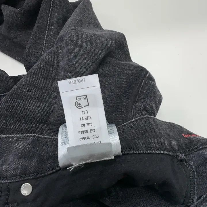 Diesel Diesel Classic High-Waisted Straight-Leg Jeans 0079 Size US 31 - 5 Thumbnail