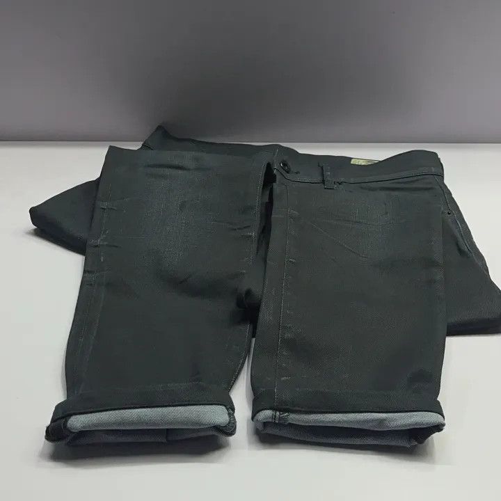 Diesel Diesel Simple Black Denim Pants 0079 Size US 31 - 10 Thumbnail