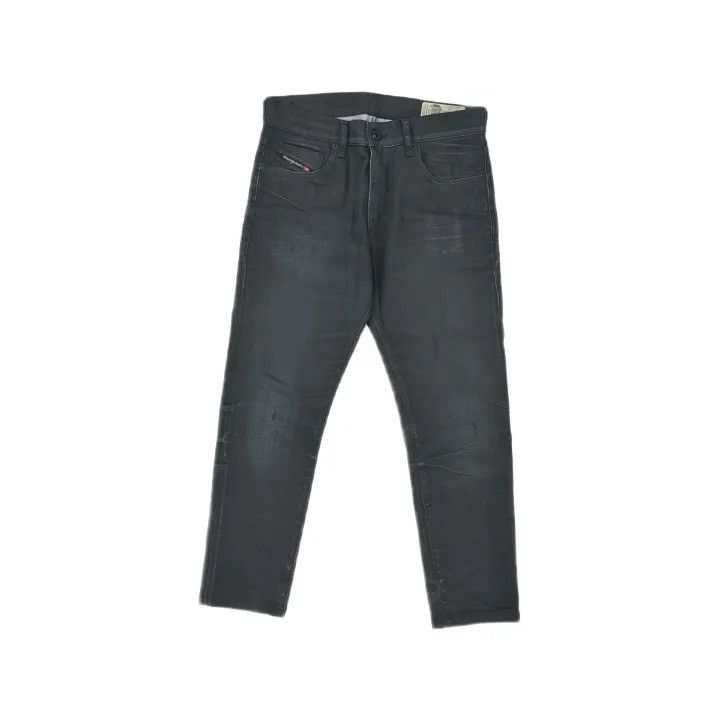 Diesel Diesel Simple Black Denim Pants 0079 Size US 31 - 2 Thumbnail