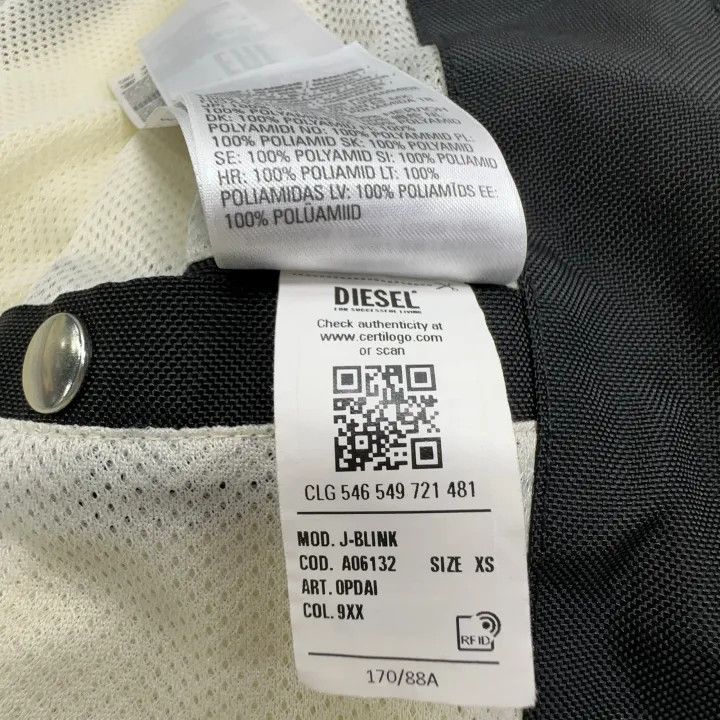 Diesel Diesel Color Block Multi-Pocket Jacket 0079 Size US XS / EU 42 / 0 - 4 Thumbnail
