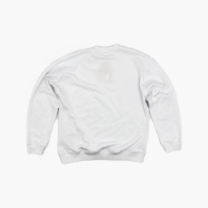 Diesel Diesel White Logo Long Sleeve Sweatshirt 0079 Size US L / EU 52-54 / 3 - 3 Thumbnail