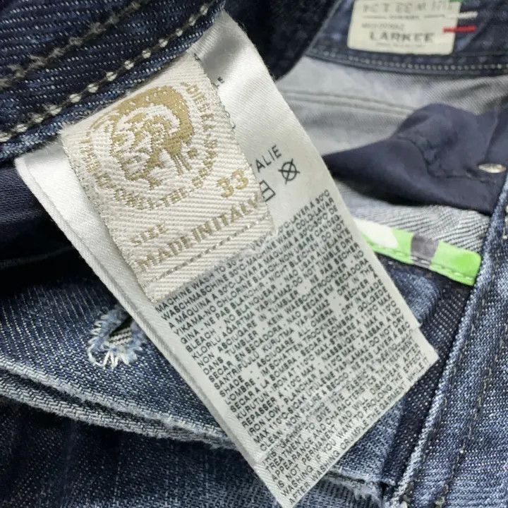 Diesel Diesel Casual Straight-Leg Denim Pants 0079 Size US 33 - 4 Thumbnail