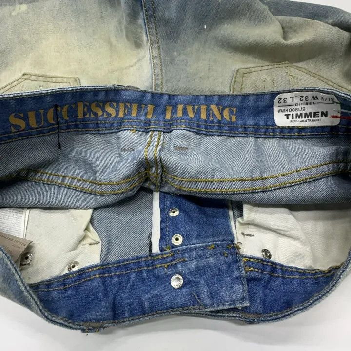 Diesel Diesel Casual Stylish Versatile Denim Pants 0079 Size US 32 / EU 48 - 6 Thumbnail