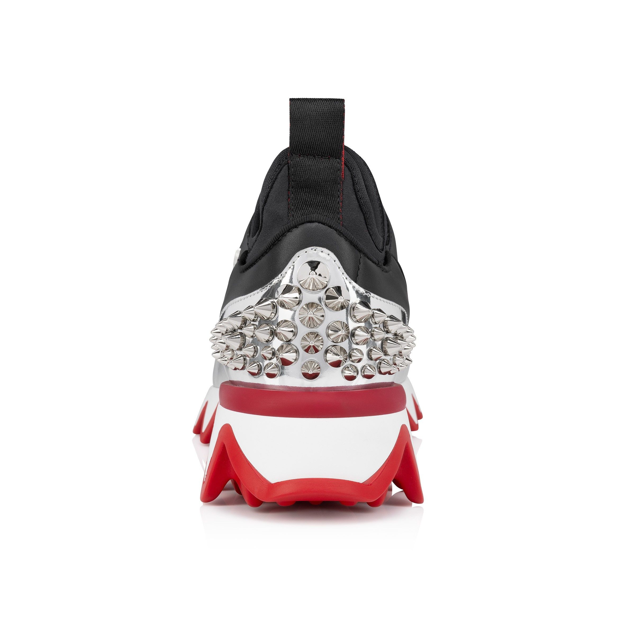 Christian Louboutin sharkyloub spike black Size US 7 / IT 37 - 4 Thumbnail
