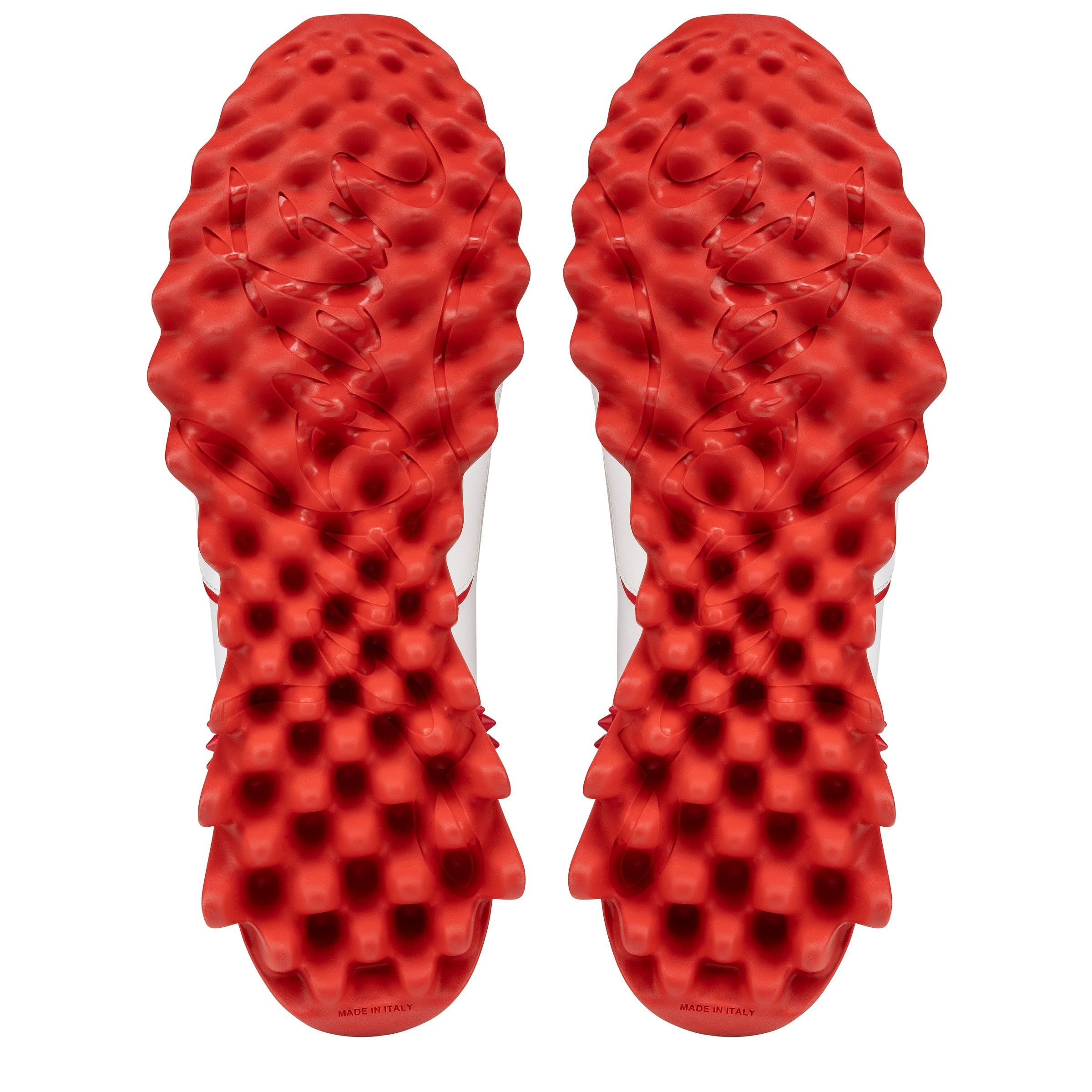 Christian Louboutin sharkyloub spike white Size US 8.5 / IT 38.5 - 6 Thumbnail