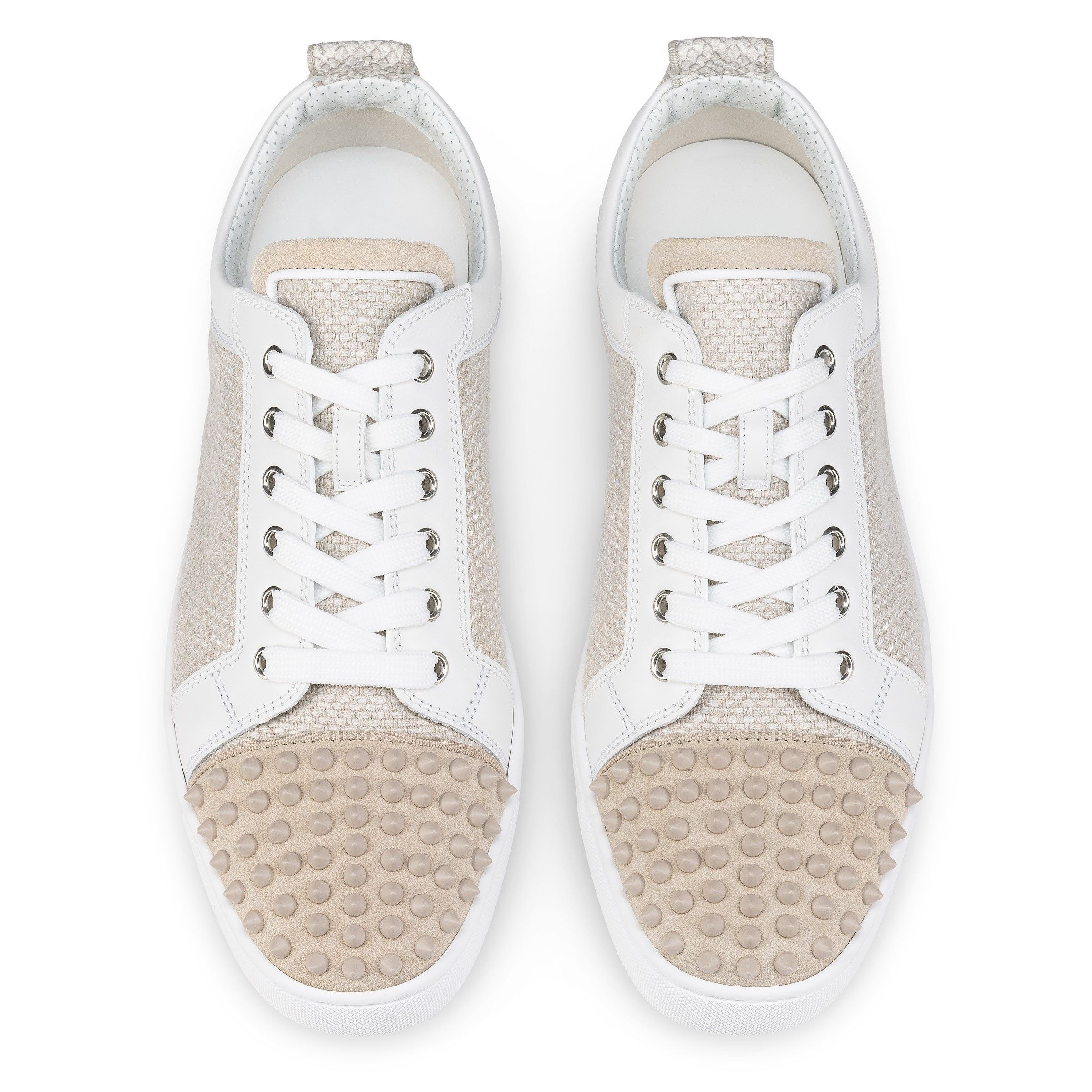Christian Louboutin louis junior spikes orlato beige Size US 13 / EU 46 - 5 Thumbnail