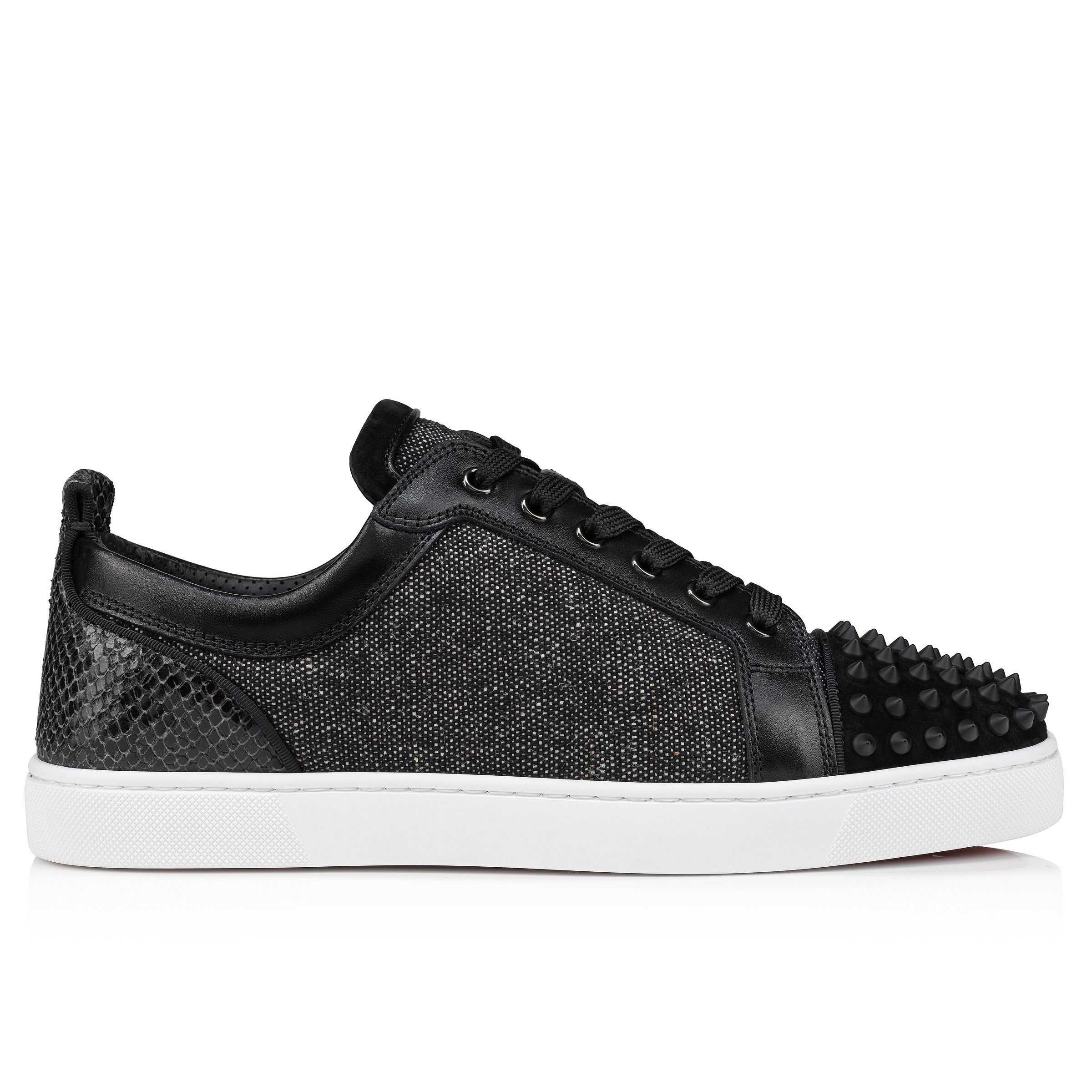 Christian Louboutin louis junior spikes orlato grey Size US 8 / EU 41 - 2 Thumbnail