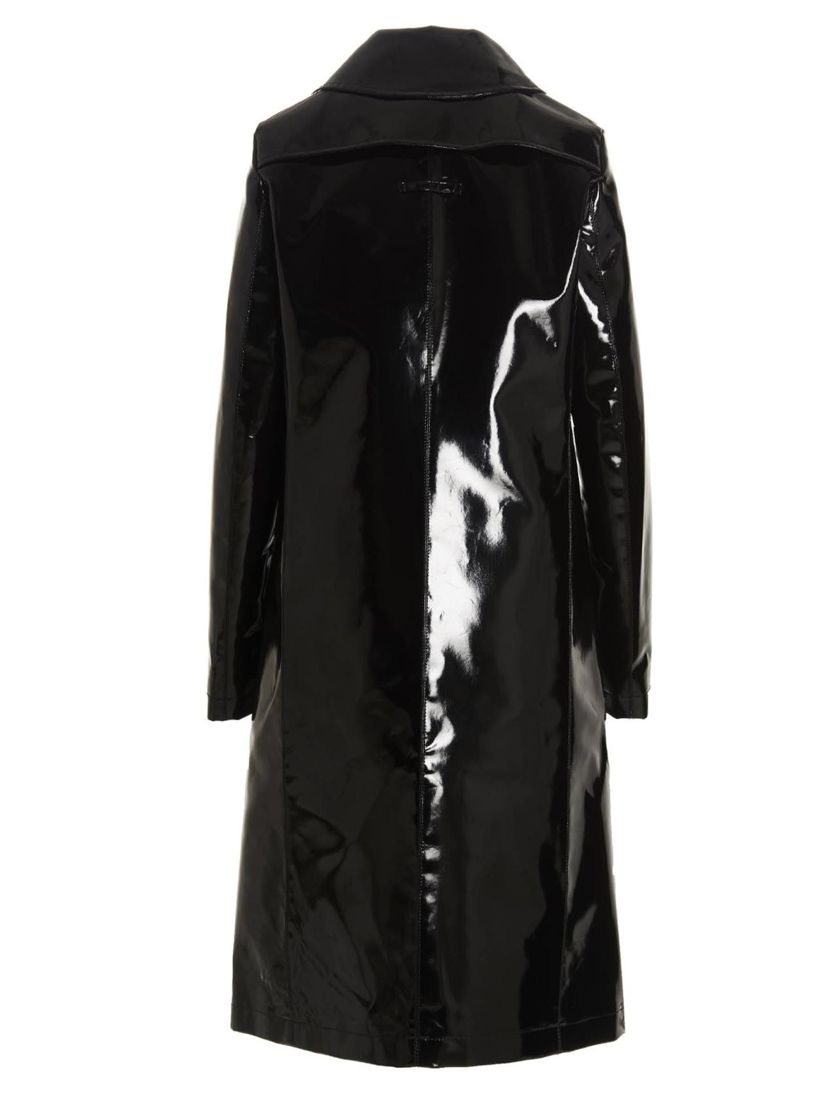 Raf Simons Vinyl Trench Coat Size XXS / US 00 / IT 34 - 2 Thumbnail