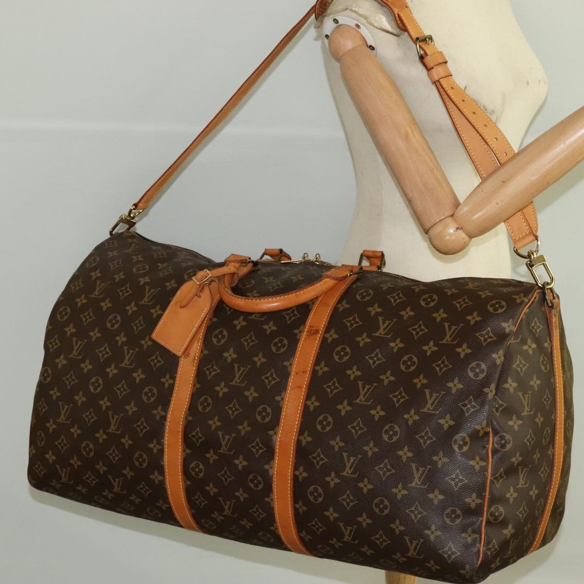 Louis Vuitton Louis Vuitton Keepall Bandoulière 60 travel Size ONE SIZE - 12 Thumbnail